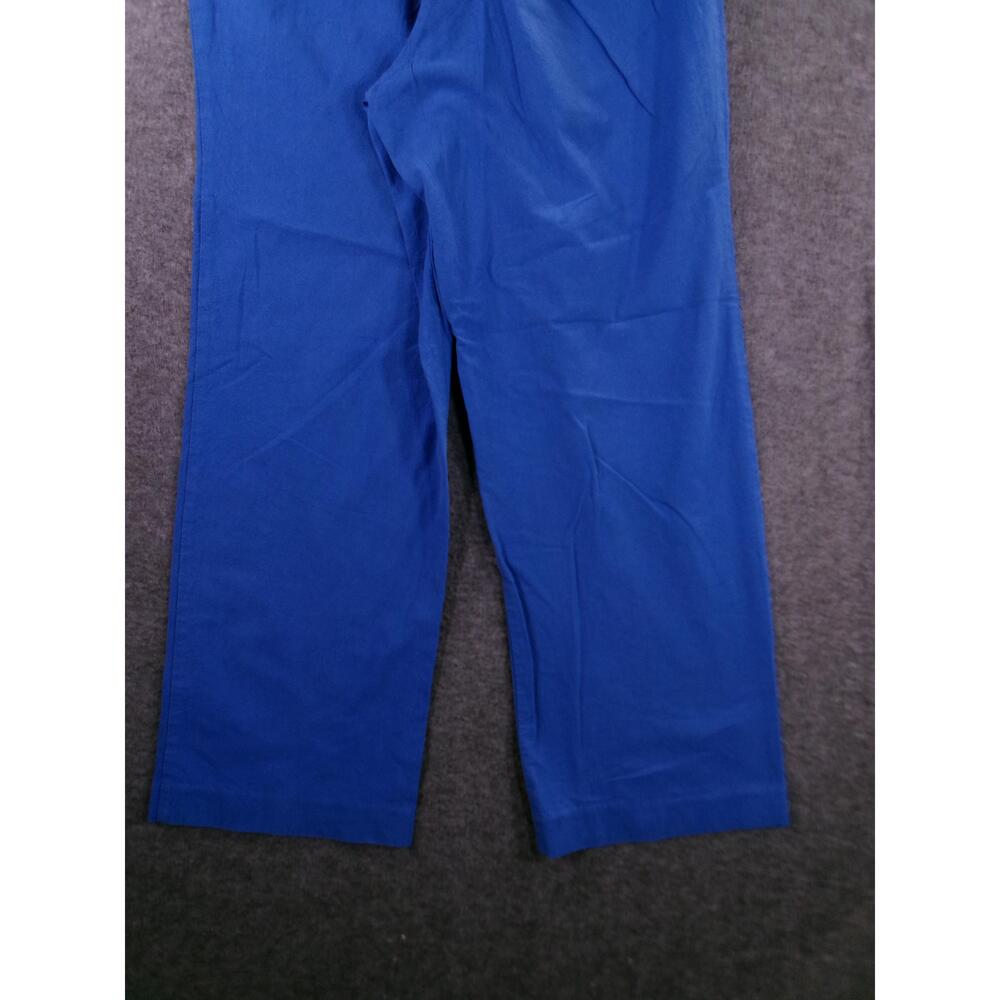 Alfred Dunner Pants Womens 12 Blue Classic Capsule Everyday Casual Relaxed Fit - Picture 12 of 13